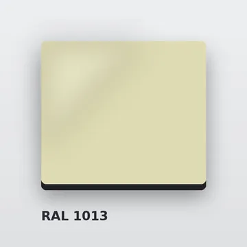 Алюкобонд RAL 1013 устрично-белый 3 мм/0,21 мм 1220х4000 мм