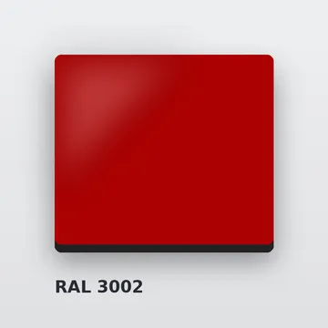 Алюкобонд RAL 3002 карминно-красный 3 мм/0,21 мм 1220х4000 мм