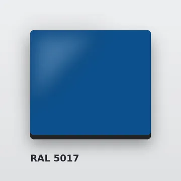 Алюминиевые композитные панели RAL 5017 транспортный синий 3 мм/0,3 мм 1220х4000 мм