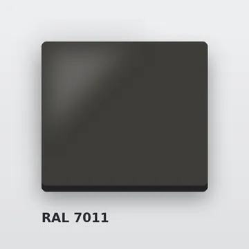 Алюминиевые композитные панели RAL 7011 железно-серый 3 мм/0,3 мм 1220х4000 мм