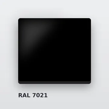 Композитные панели RAL 7021 чёрно-серый 3 мм/0,21 мм 1500х4000 мм