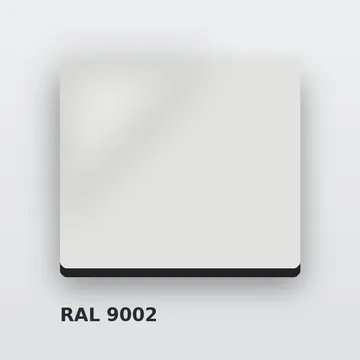 Композитные панели RAL 9002 серо-белый 3 мм/0,21 мм 1500х4000 мм