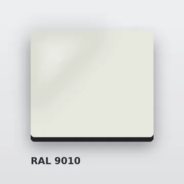 Алюминиевые композитные панели RAL 9010 белоснежный 3 мм/0,3 мм 1220х4000 мм