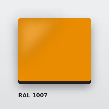 RAL 1007 Нарциссово-жёлтый