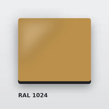 RAL 1024 Охра жёлтая