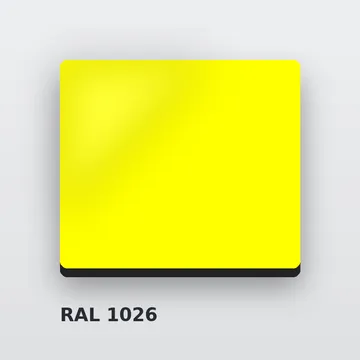 RAL 1026 Люминесцентный жёлтый