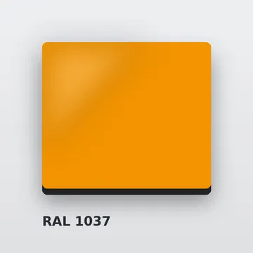 Алюминиевые композитные панели RAL 1037 солнечно-жёлтый 4 мм/0,4 мм FR 1500х4000 мм
