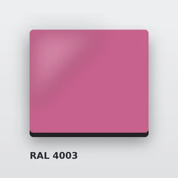 Алюминиевые композитные панели RAL 4003 вересково-фиолетовый 4 мм/0,4 мм FR 1500х4000 мм