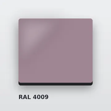 Алюкобонд RAL 4009 пастельно-фиолетовый 4 мм/0,4 мм FR 1220х4000 мм