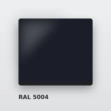 Алюминиевые композитные панели RAL 5004 чёрно-синий 4 мм/0,4 мм FR 1500х4000 мм