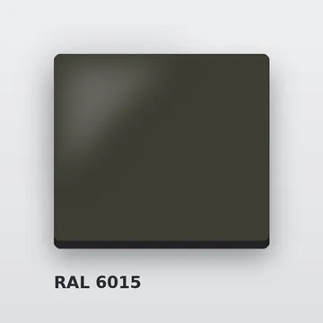 Алюкобонд RAL 6015 чёрно-оливковый 4 мм/0,4 мм FR 1220х4000 мм