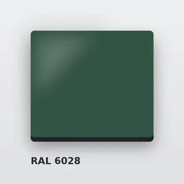 RAL 6028 Сосновый зелёный