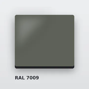 Алюкобонд RAL 7009 зелёно-серый 4 мм/0,4 мм FR 1220х4000 мм
