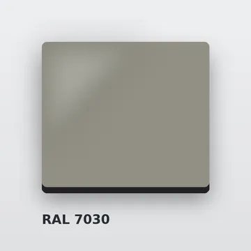 Алюминиевые композитные панели RAL 7030 каменно-серый 4 мм/0,4 мм FR 1500х4000 мм
