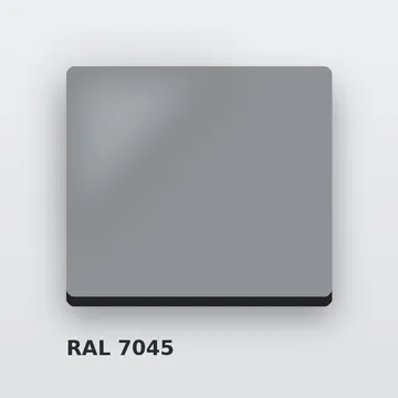 Алюминиевые композитные панели RAL 7045 телегрей 1 4 мм/0,4 мм FR 1500х4000 мм