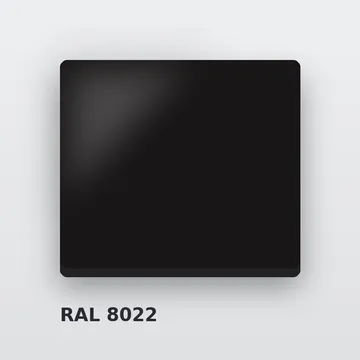Алюкобонд RAL 8022 чёрно-коричневый 4 мм/0,4 мм FR 1220х4000 мм