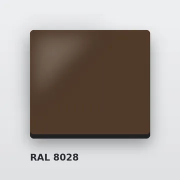 RAL 8028 Терракотово-коричневый