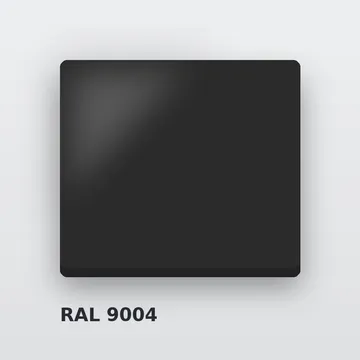 Алюминиевые композитные панели RAL 9004 сигнальный чёрный 4 мм/0,4 мм FR 1500х4000 мм