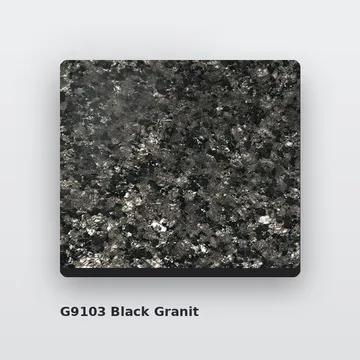 Алюминиевые композитные панели G9103 Black Granit 4 мм/0,4 мм FR 1220х4000 мм