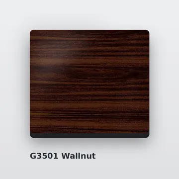Композитные панели G3501 Wallnut 4 мм/0,4 мм FR 1220х4000 мм