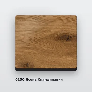 Алюминиевая композитная фасадная панель PlastCover 4/0,4 FR 1500×4000, цвет 0150 Ясень Скандинавия AluHype