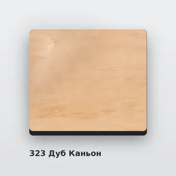 Алюминиевая композитная фасадная панель PlastCover 4/0,4 FR 1500×4000, цвет 323 Дуб Каньон AluHype